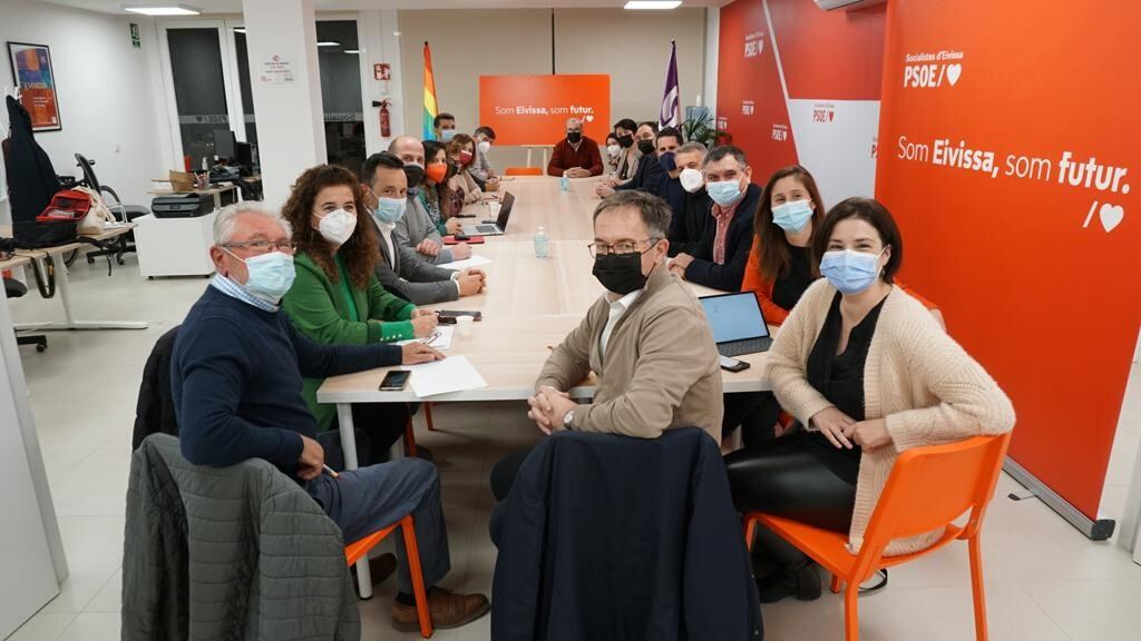 Un momento durante la reunión