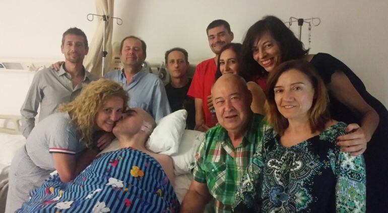 La fiesta de despedida de Luis de Marcos con familiares y amigos antes de morir