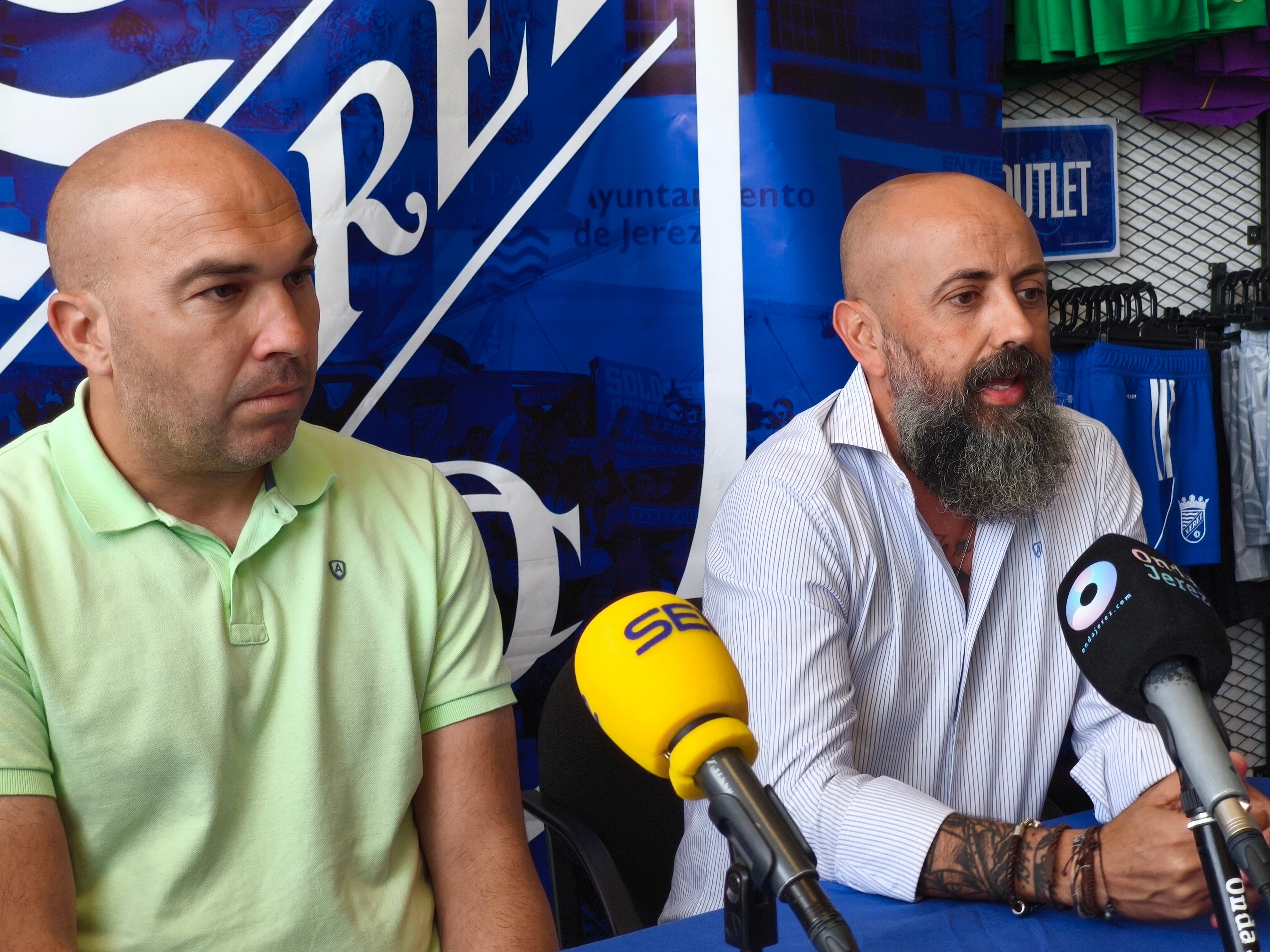 Diego Galiano junto a Juan Luis Gil