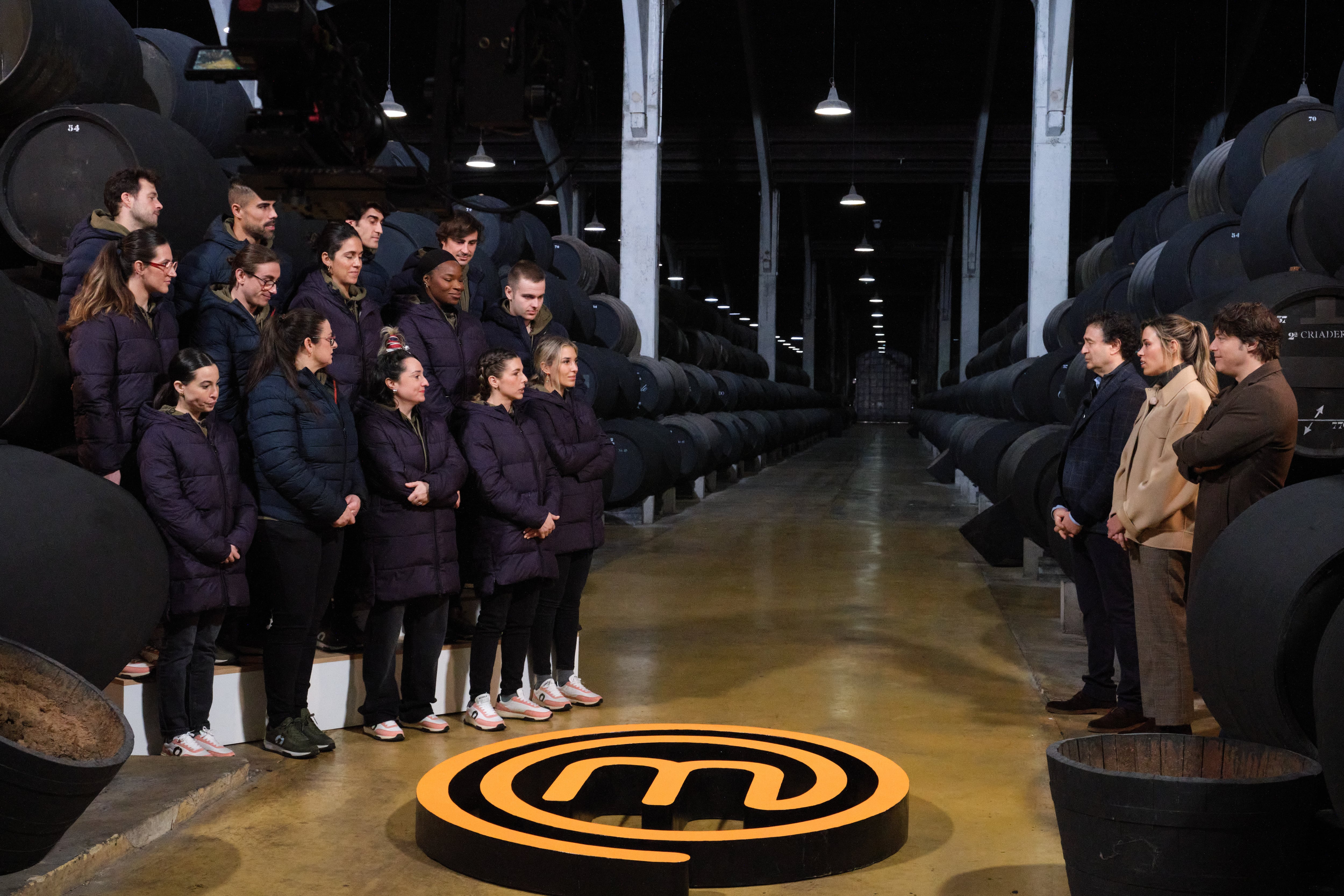 El programa Masterchef desde una bodega de Jerez