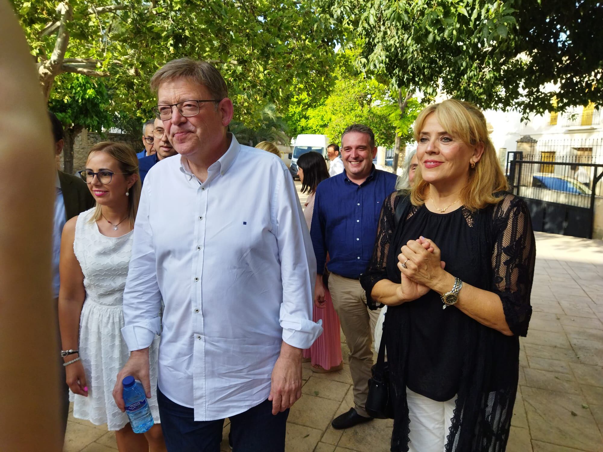 El president de la Generalitat en l'acte a Aielo de Malferit