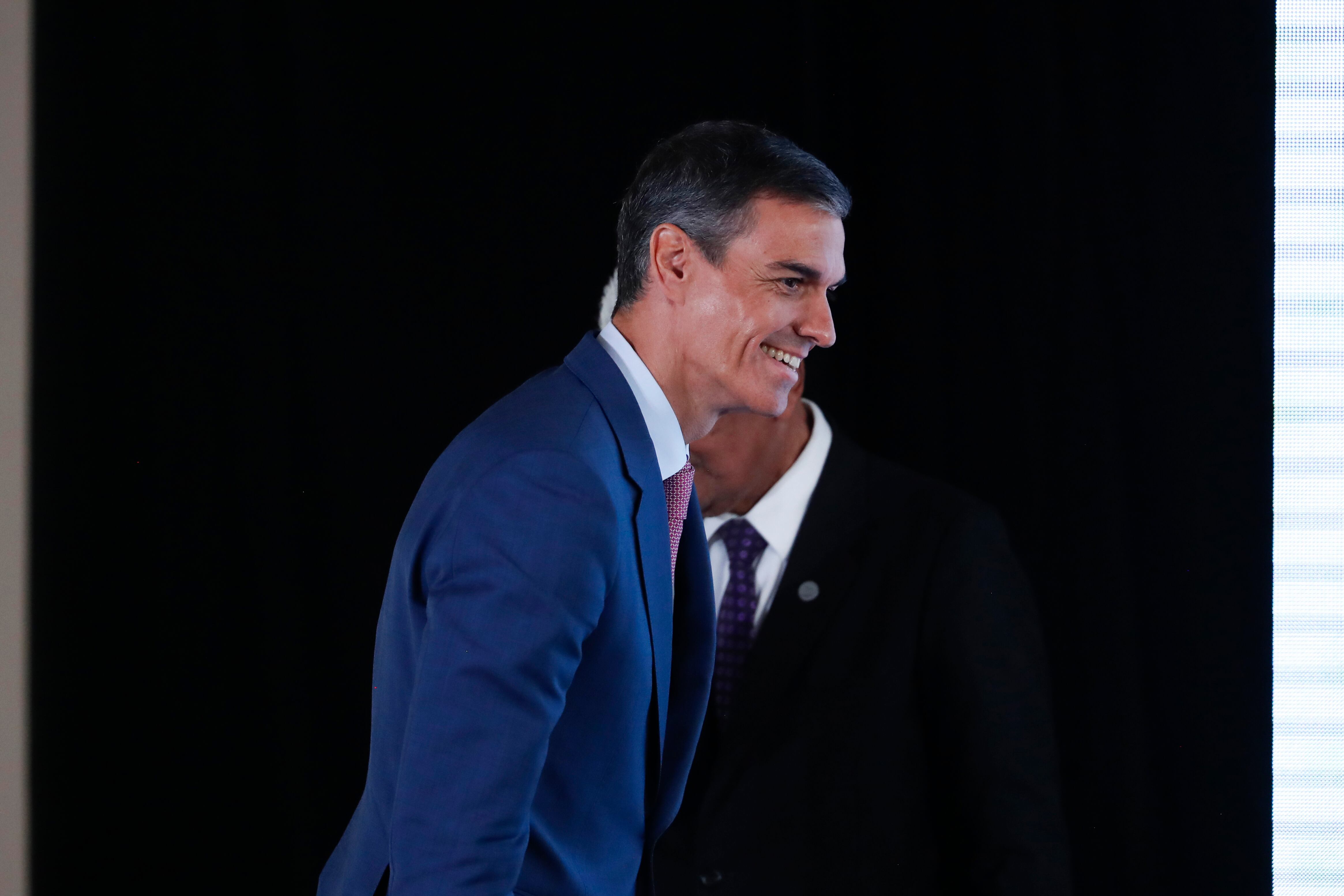 El presidente del Gobierno de España, Pedro Sánchez, participa en el Encuentro Empresarial Paraguay-España, en Asunción.