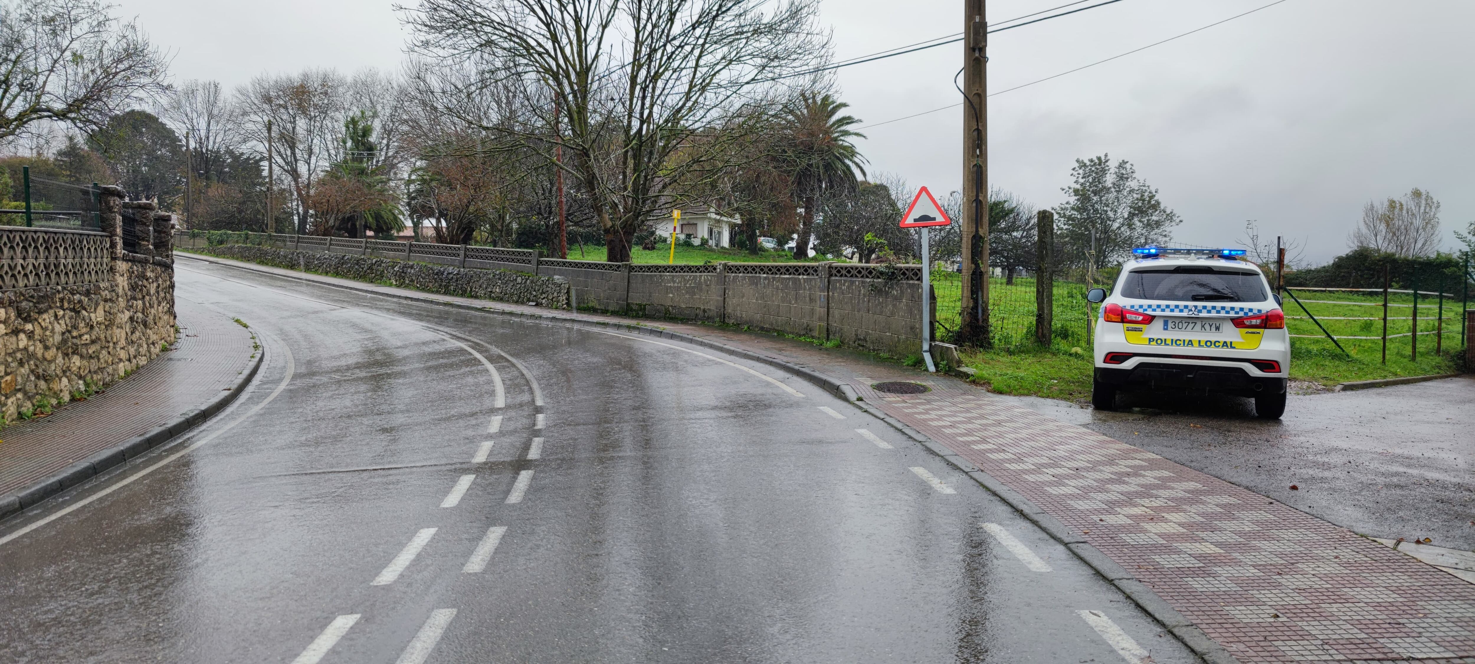 Calle Héroes del Dos de Mayo, en Camargo