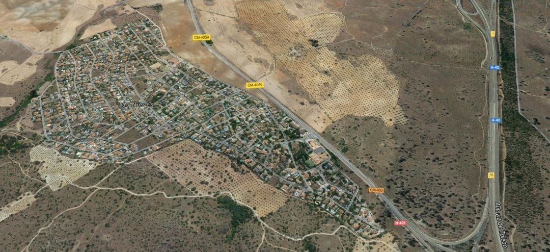 Una colisión entre siete vehículos en la bajada de las Nieves en Toled