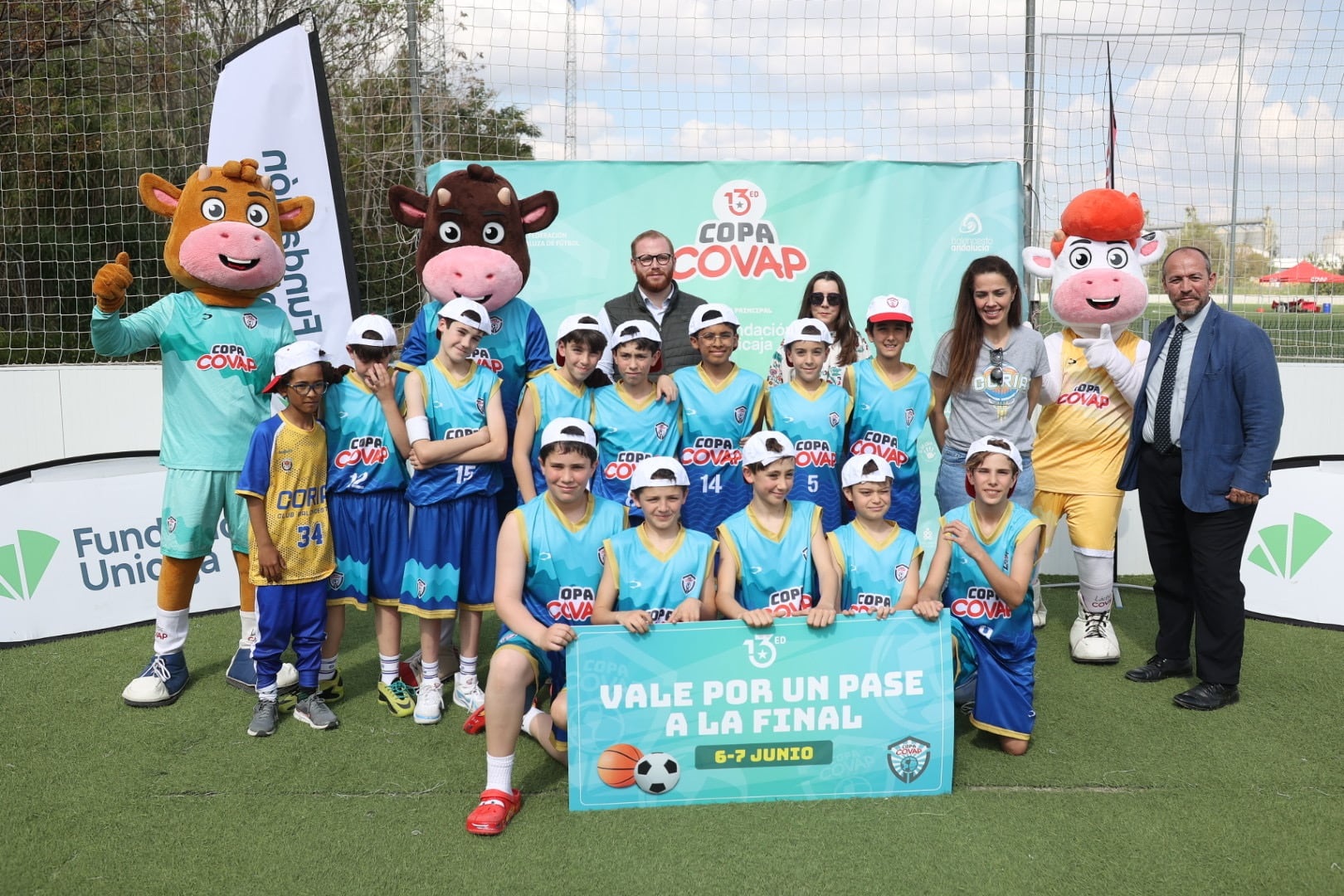 C.B. Coria, ganadores de Baloncesto Masculino de la 13ª Copa COVAP en San Juan de Aznalfarache