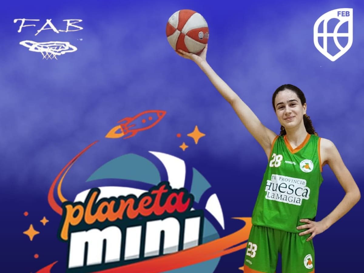 Alba Marco del CBF Huesca, seleccionada para el Campeonato de España de Minibasket