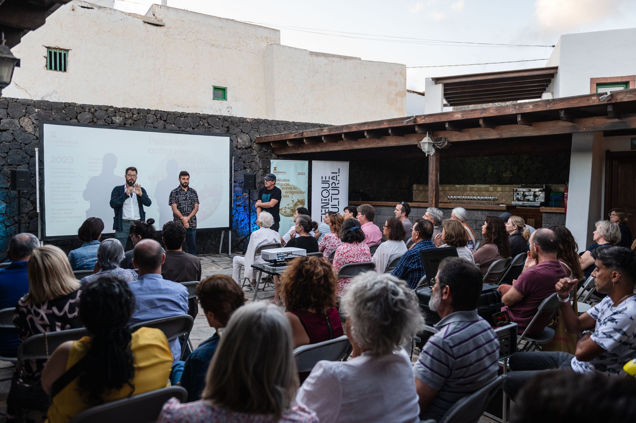 Una de las proyecciones de la quinta edición.