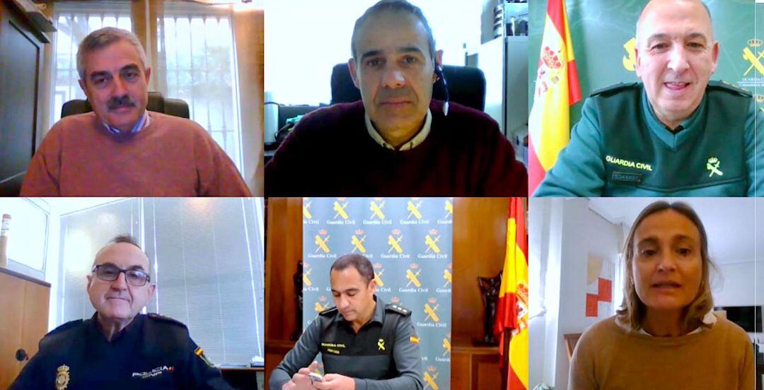 Un momento de la reunión del CECOR celebrada hoy