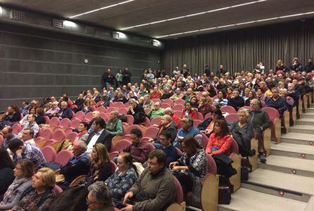 ASistentes a la asamblea que eligió a la nueva dirección de la Agruopación local del PSOE en León