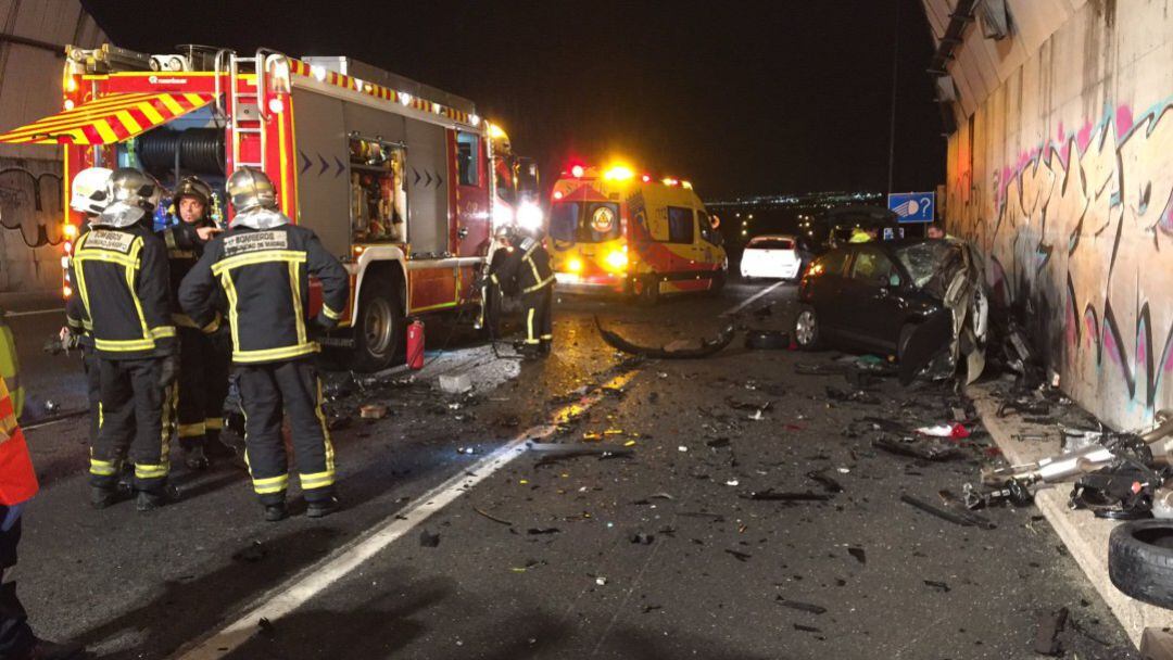 Foto del día del accidente