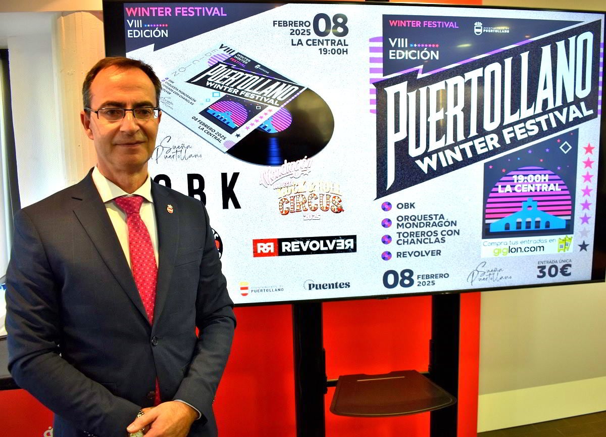 López Berdonces, junto al cartel del Winter 2025