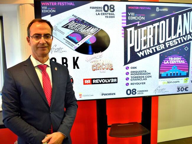 López Berdonces, junto al cartel del Winter 2025