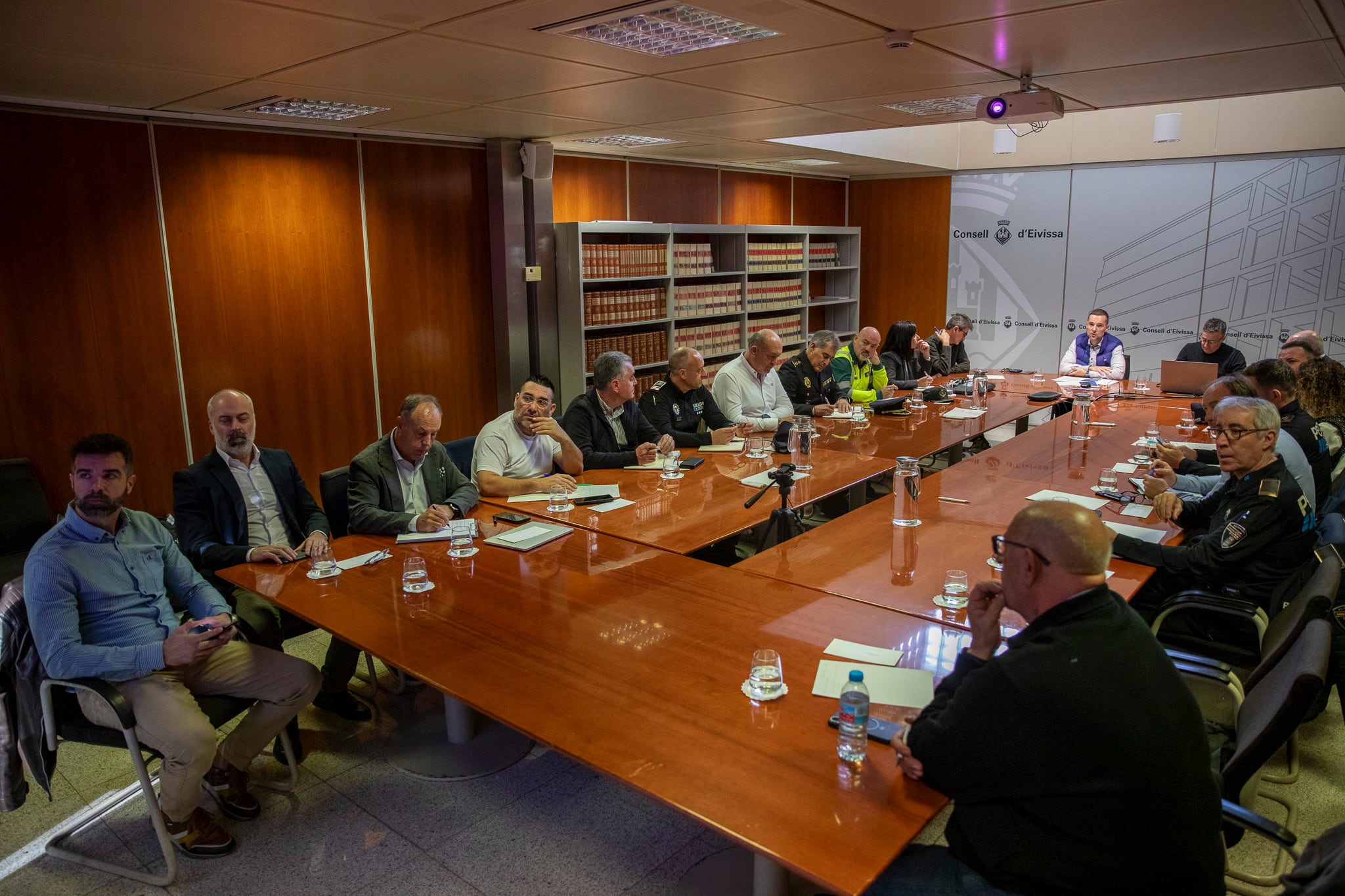 Un momento durante la Mesa de Intrusismo