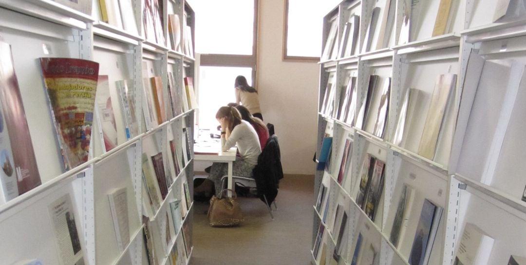 Imagen de archivo de la biblioteca de Humanidades de la UC3M en Getafe.