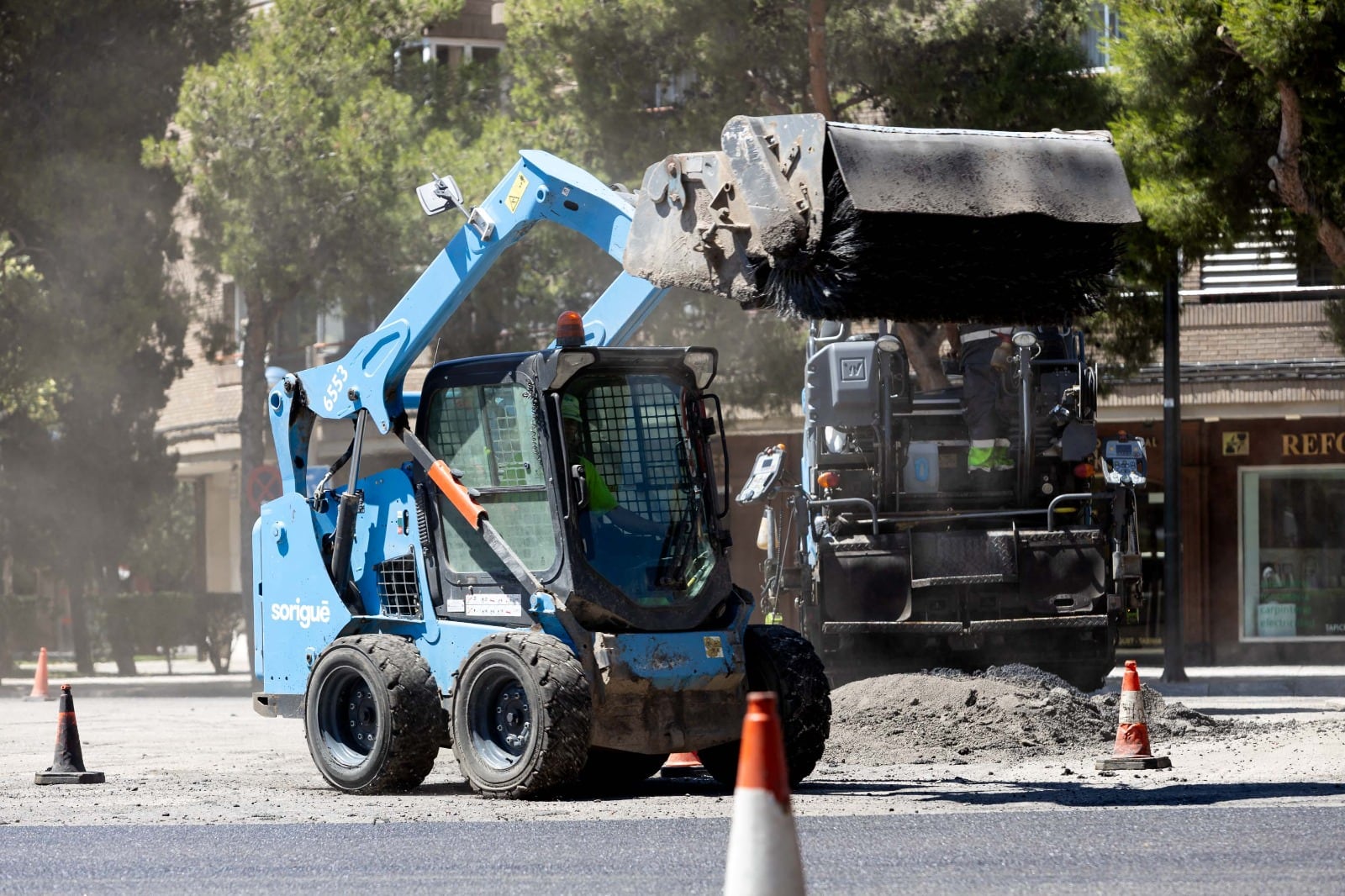 Este lunes arranca en Zaragoza la Operación Asfalto