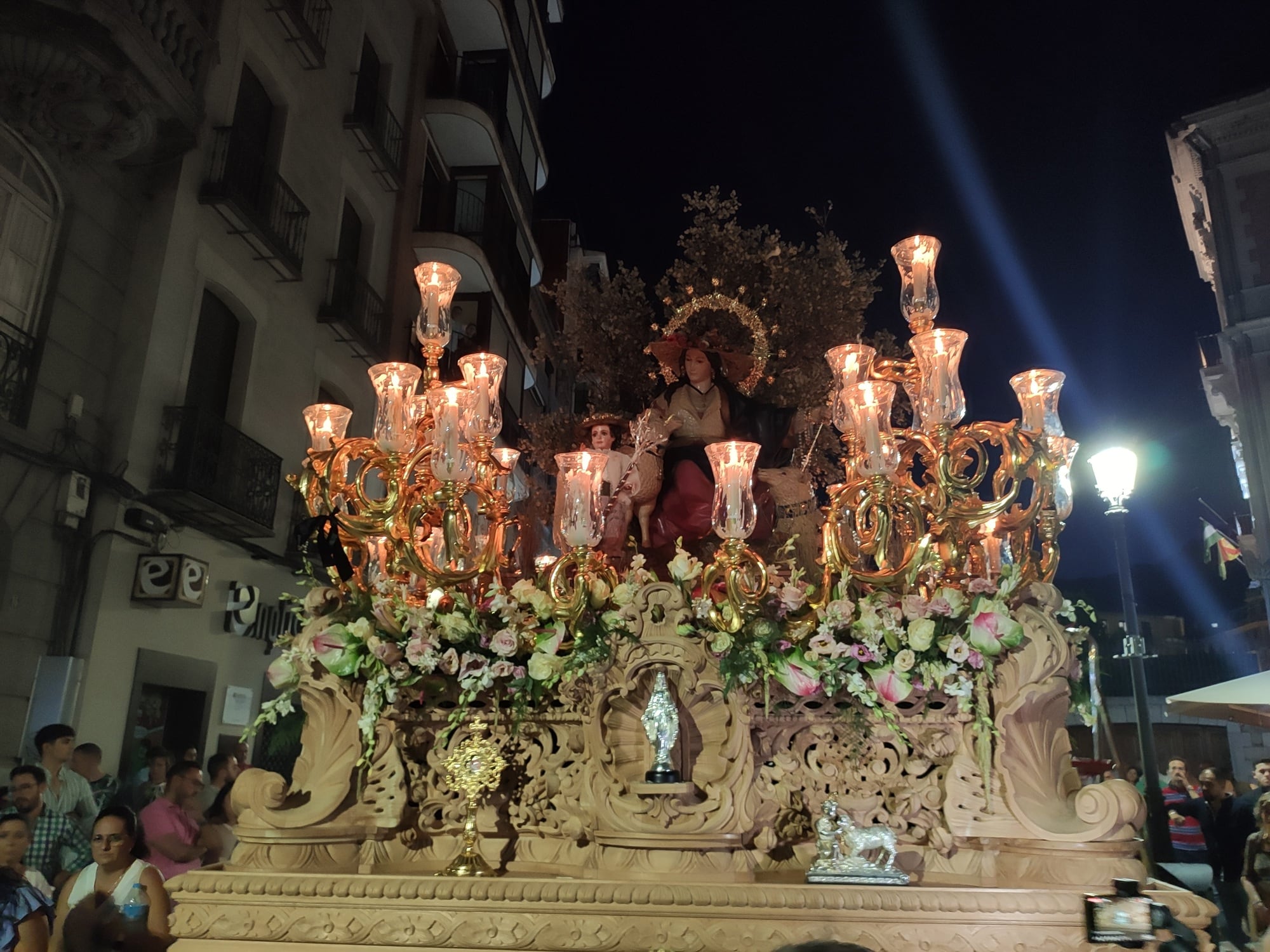 Procesión de la Divina Pastora de Jaén capital.