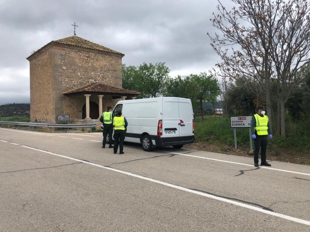 Control de furgonetas en la provincia de Guadalajara