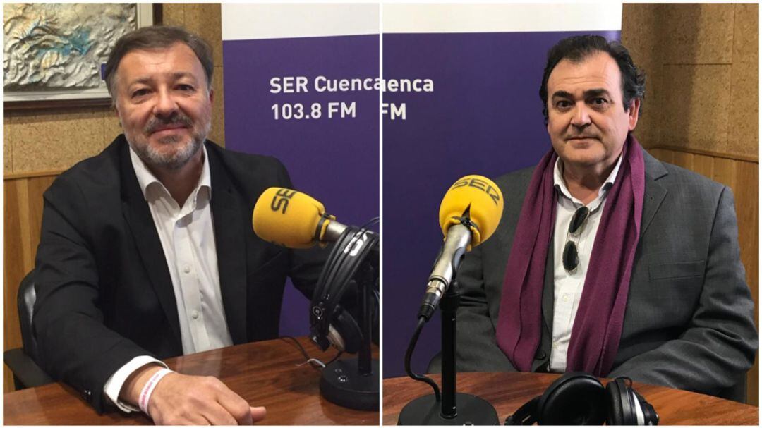 Darío Dolz (i) e Isidoro Gómez Cavero (d)