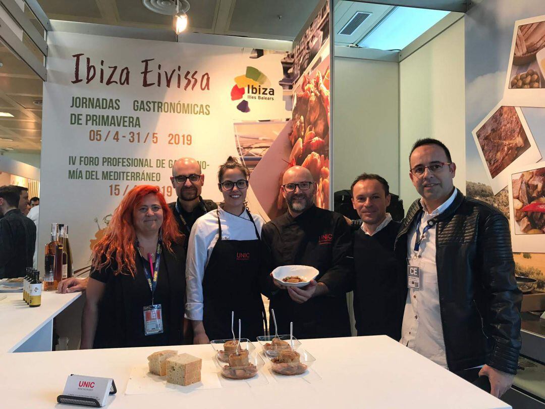 Los representantes ibicencos en Madrid Fusión