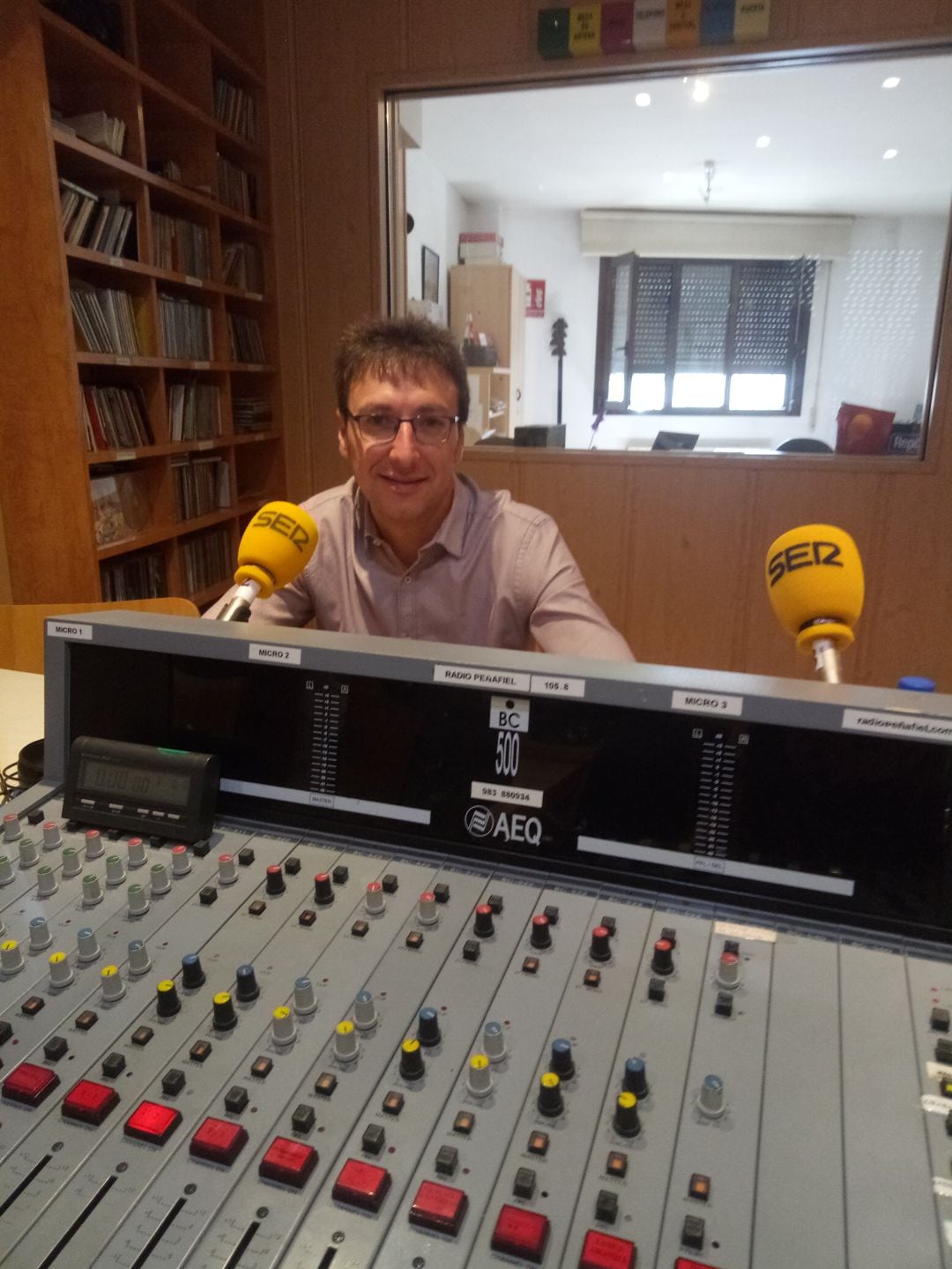 Tomás Veganzones, concejal Deportes, Festejos y Juventud y portavoz de Ciudadanos en Peñafiel