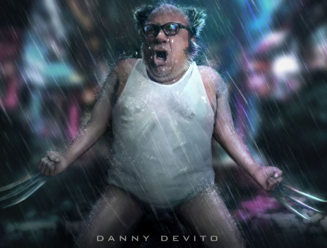 Danny De Vito como en nuevo Lobezno.