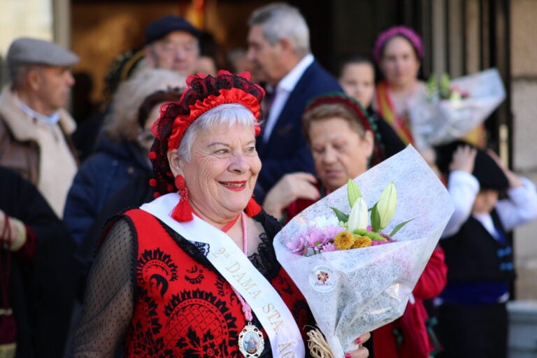 Águedas en la Fiesta de las Águedas de Mataelpino