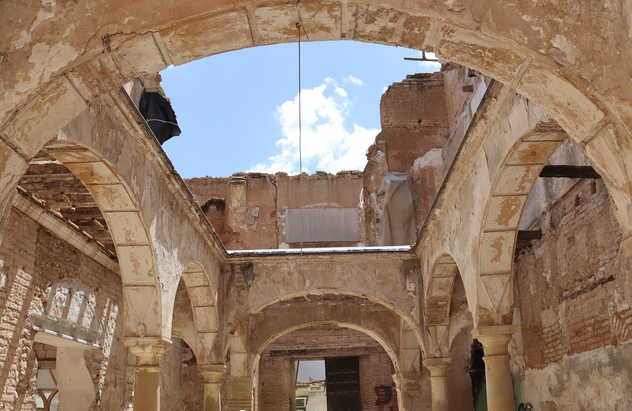 Interior del Palacio del Ecijano en Andújar.