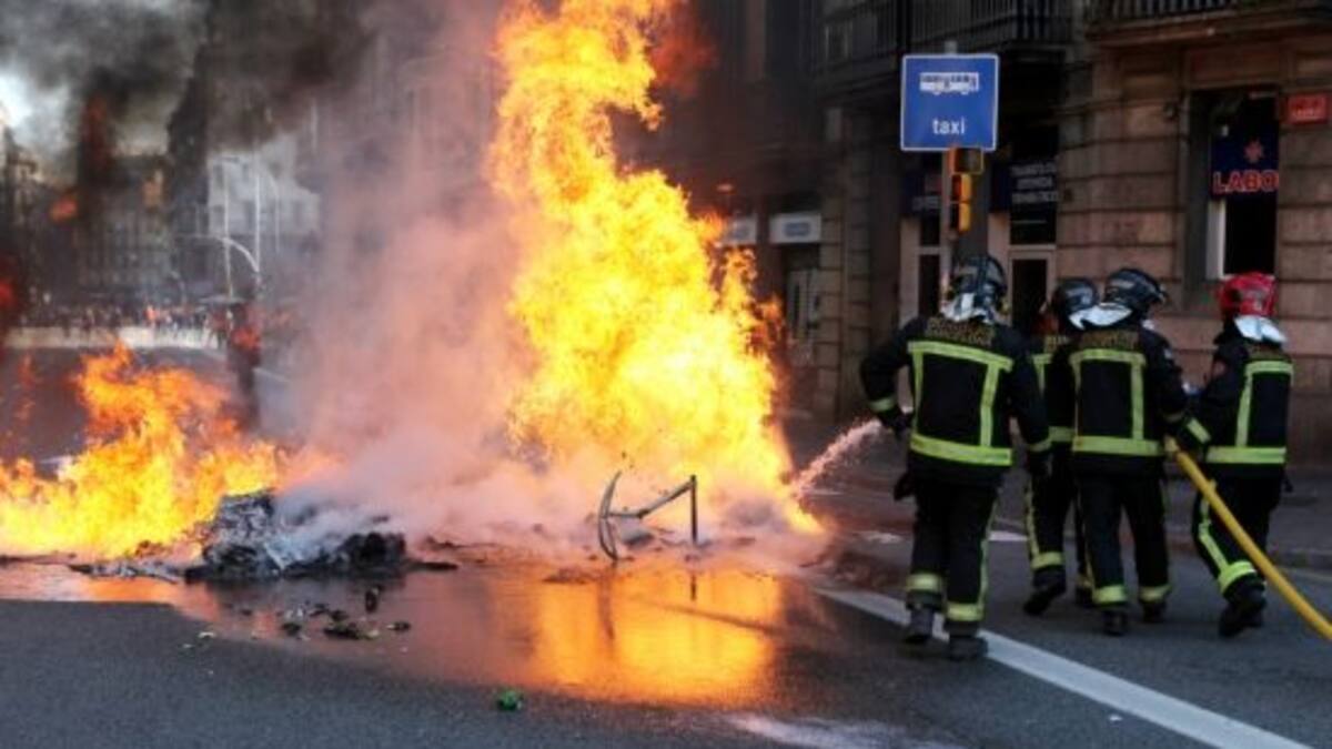 Se dispara en Cataluña el número de manifestaciones "espontáneas"