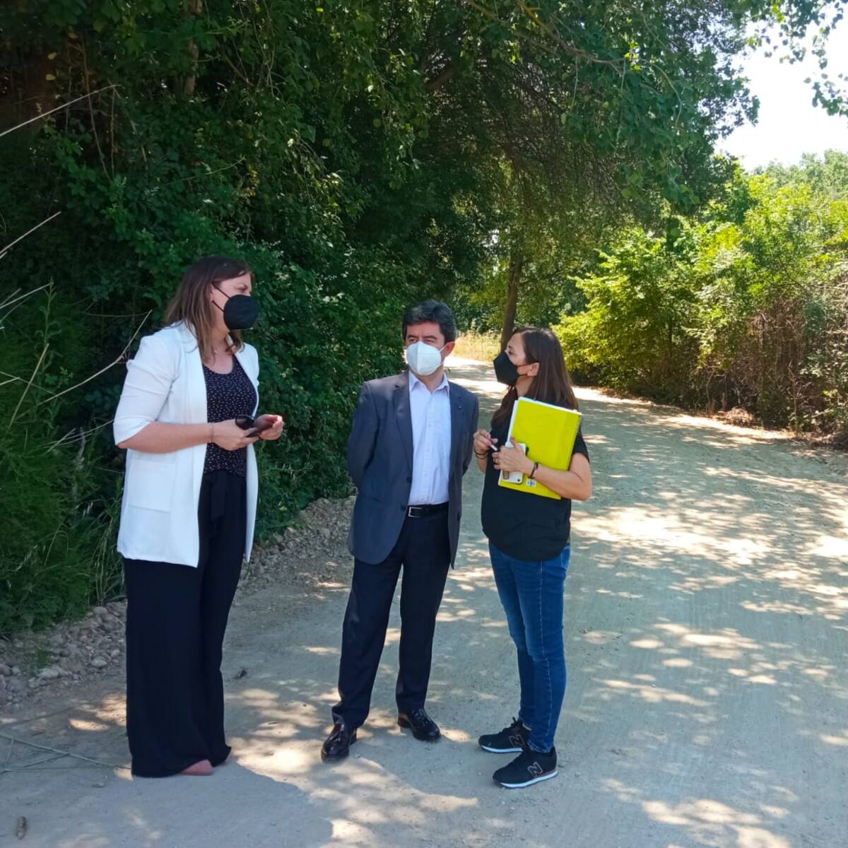 Reparado el firme del camino de la ermita de Jara