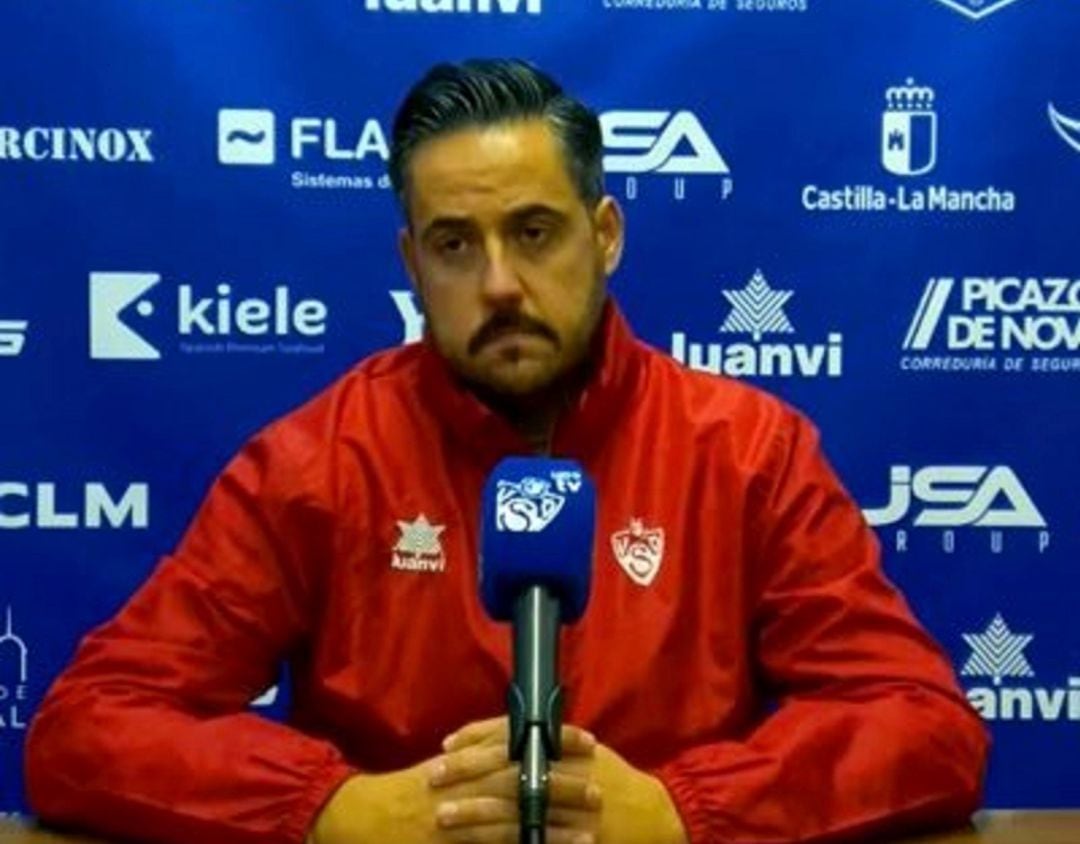 Sergio Campos en rueda de prensa