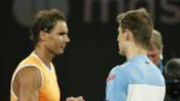 El espectacular punto de Nadal que provocó que su rival le acabase aplaudiendo