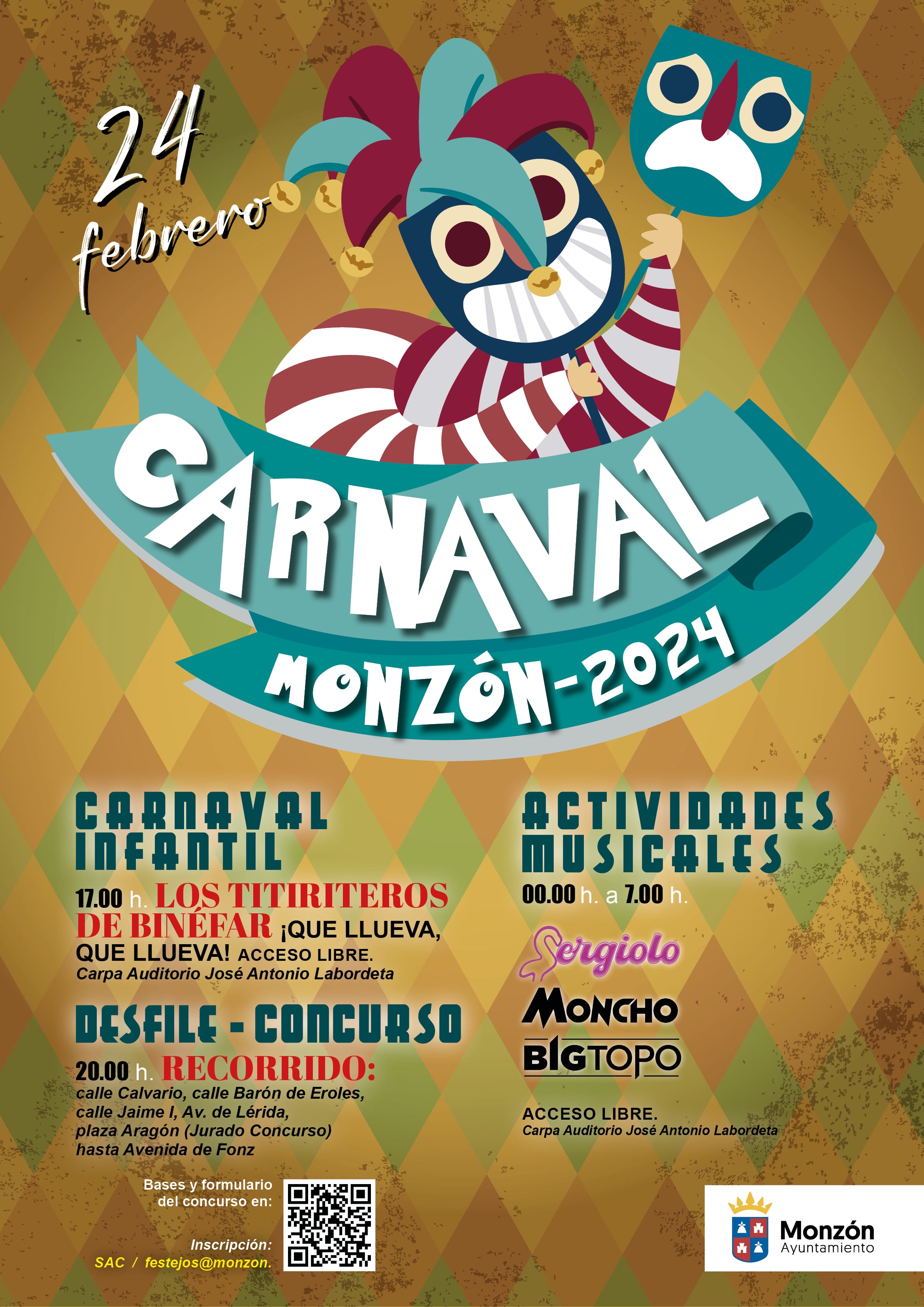 Este sábado se celebra el Carnaval de Monzón