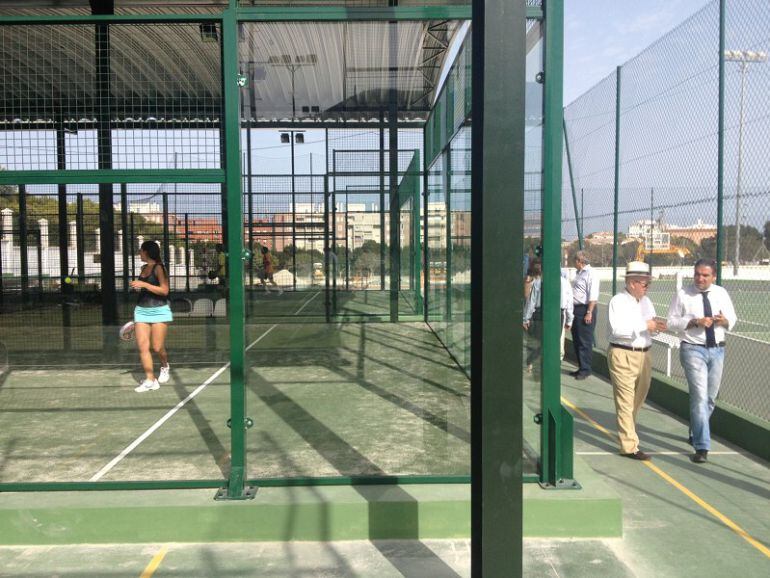 Una de las pistas deportivas de Torremolinos construidas con fondos de la Diputación de Málaga