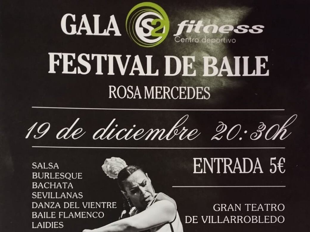 Cartel de la gala S2 fitness