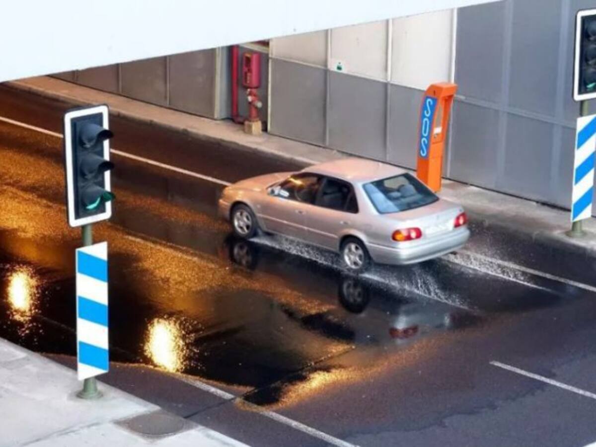 La reparación de las filtraciones de la Vía Litoral comienza este lunes