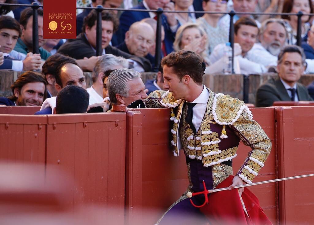 Calerito brindó la faena del sexto toro de la tarde a Juan Antonio Ruiz &#039;Espartaco&#039;