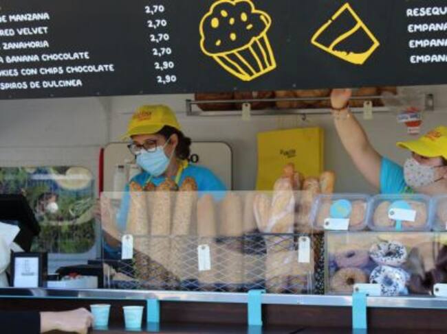 Trabajadoras de "La Valiosa"