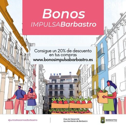 Tercer lanzamiento de los Bonos Impulsa de Barbastro 2022