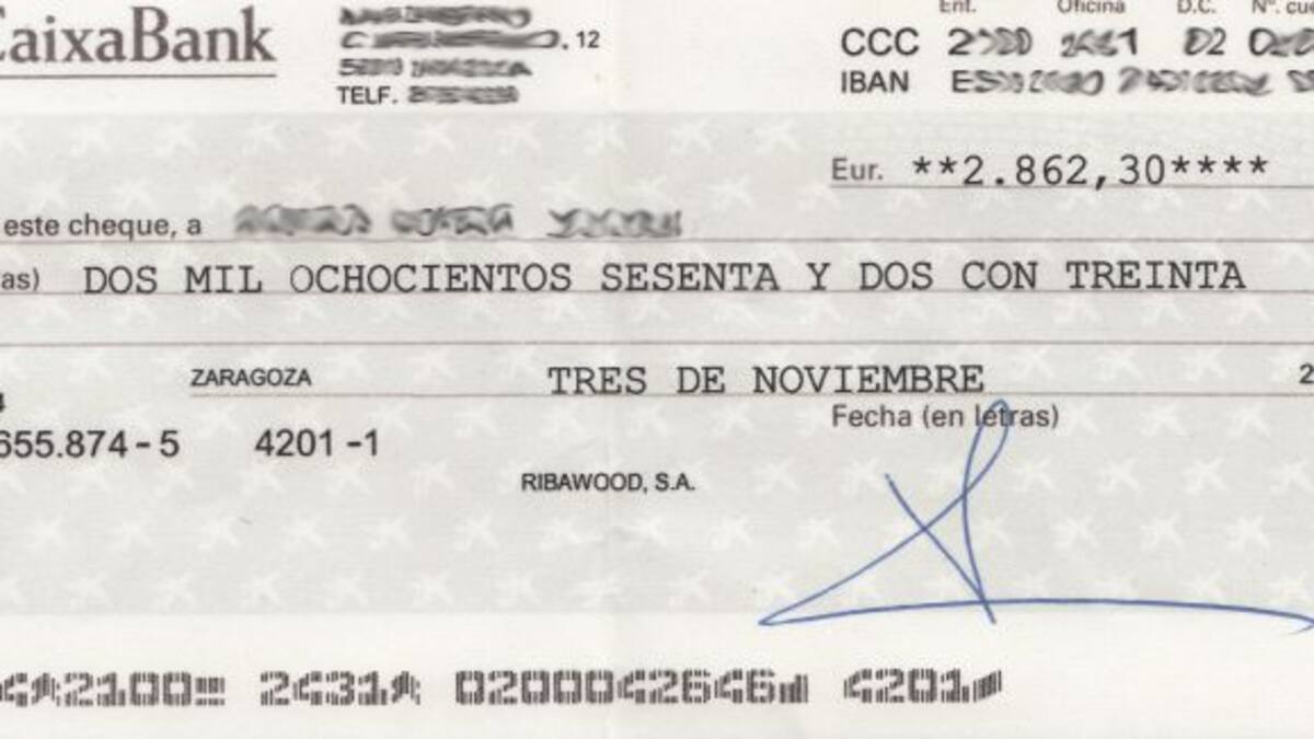 Detenida por intentar cobrar un cheque falso