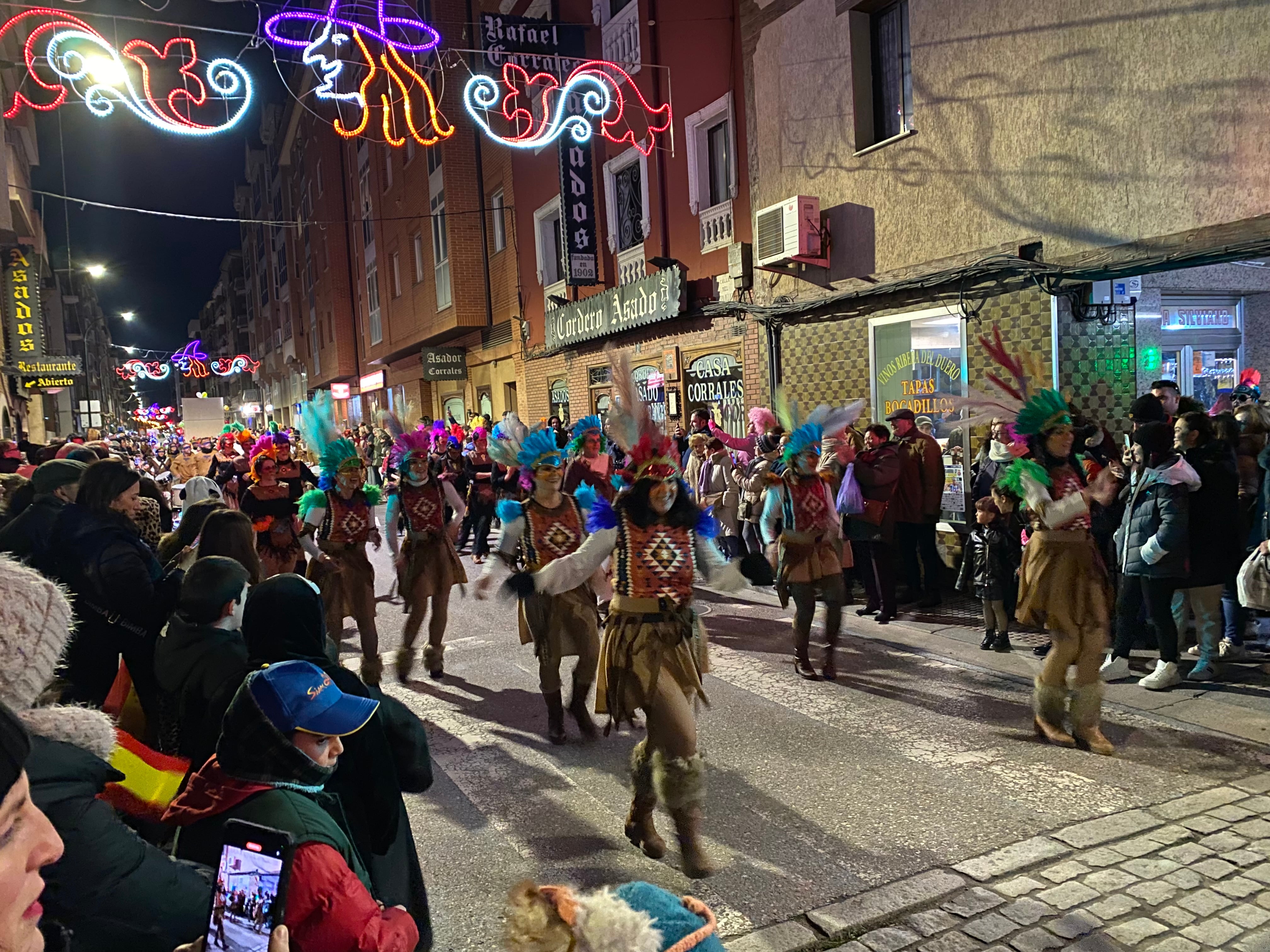 Los encargados de abrir el desfile de Carnaval en Aranda