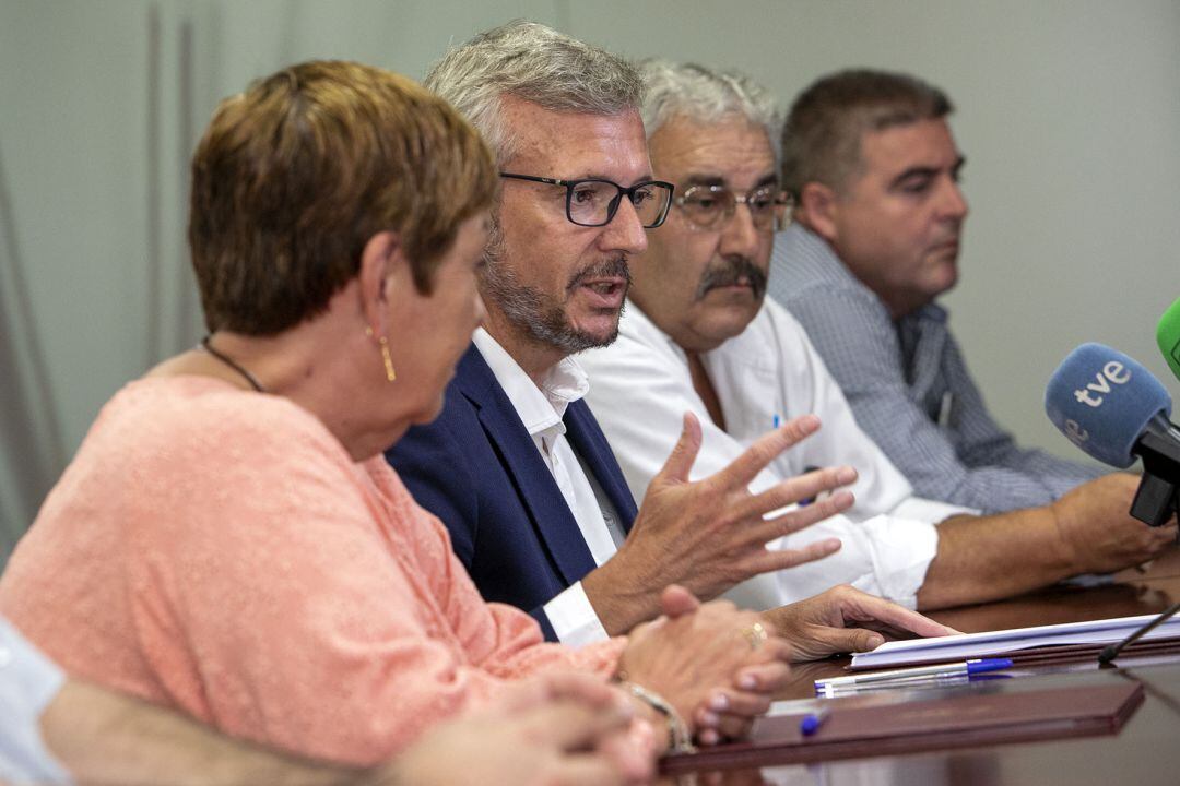 El vicepresidente de la Xunta de Galicia, Alfonso Rueda