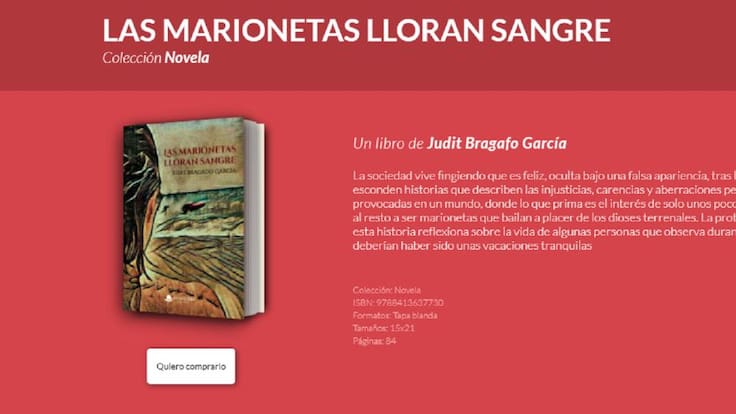 Literatura en corto: Judit Bragado
