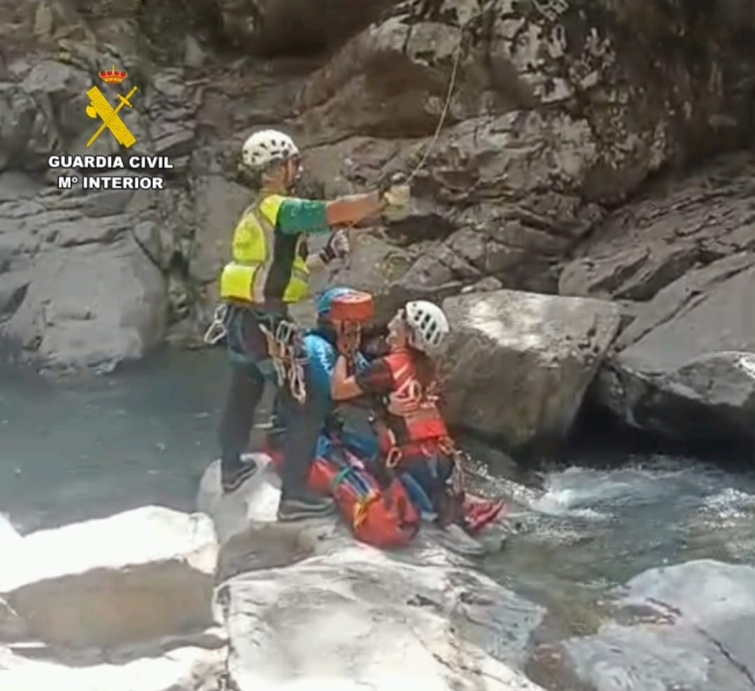 Imagen rescate día 09 barranco Trigoniero.