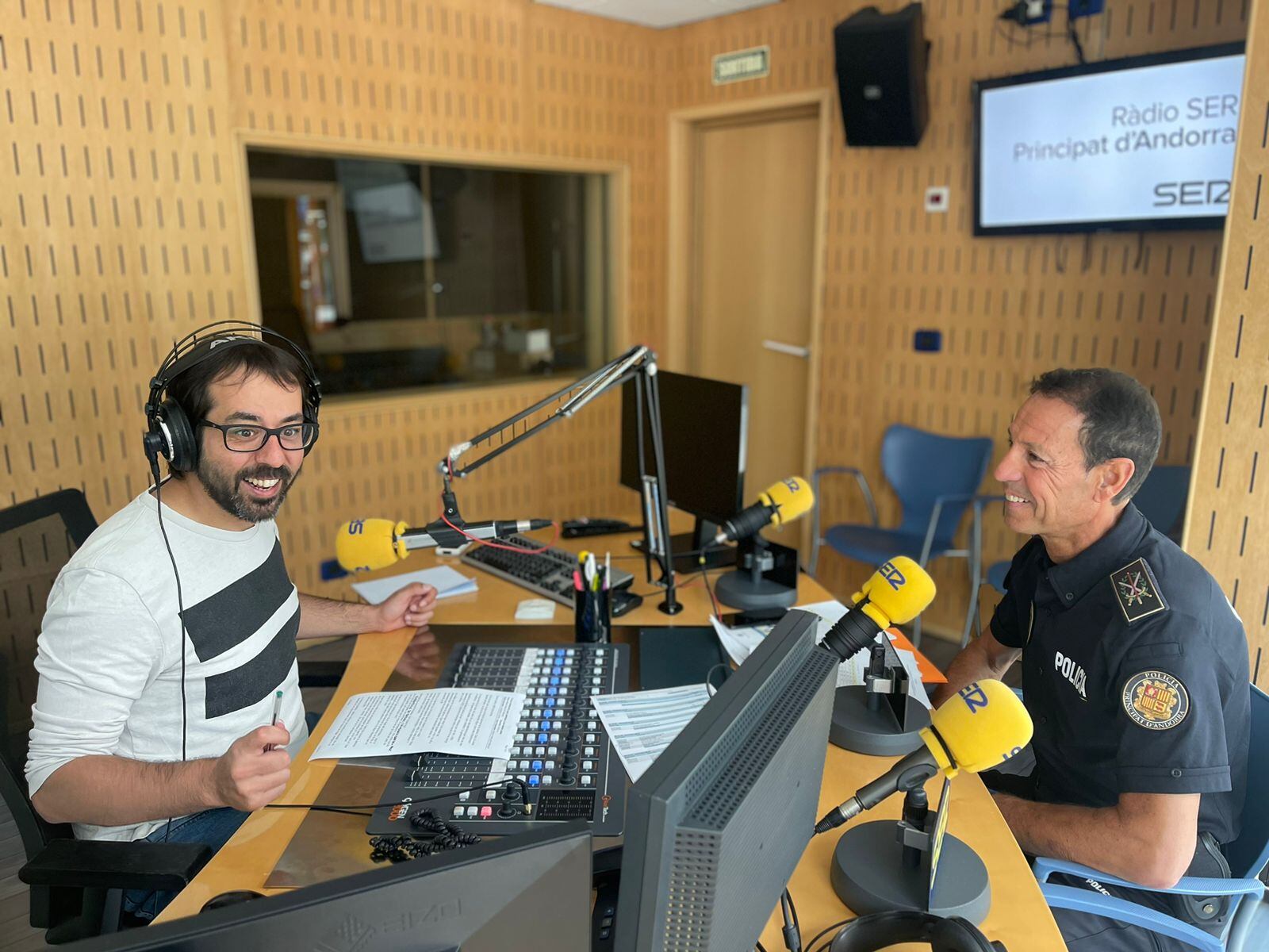 El director de la Policia, Bruno Lasne, a la SER.
