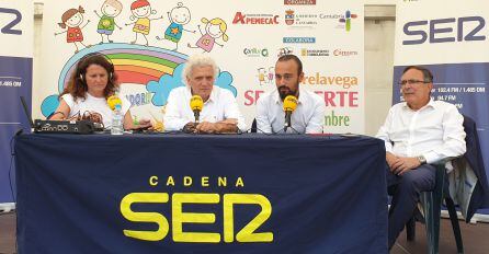 Conchi Castañeda, Ángel Cuevas, Javier López Estrada y José Manuel Cruz Viadero.