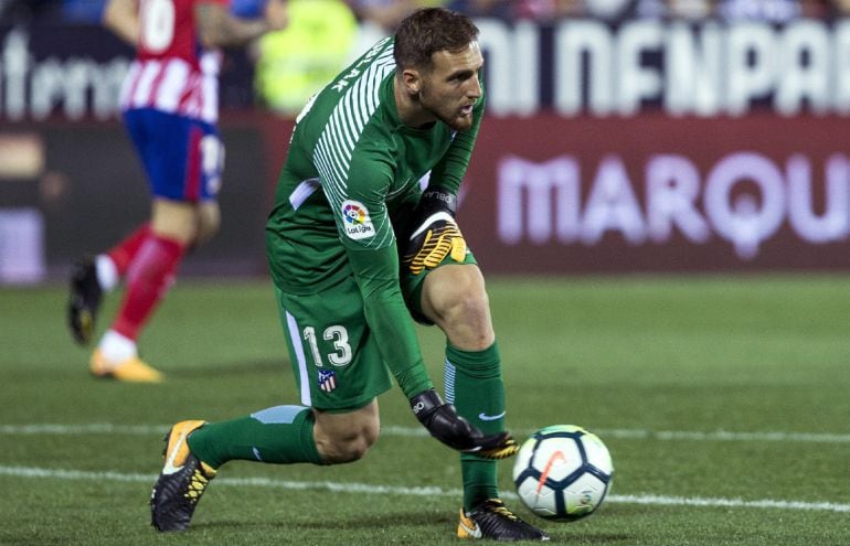 El portero esloveno del Atlético de Madrid Jan Oblak