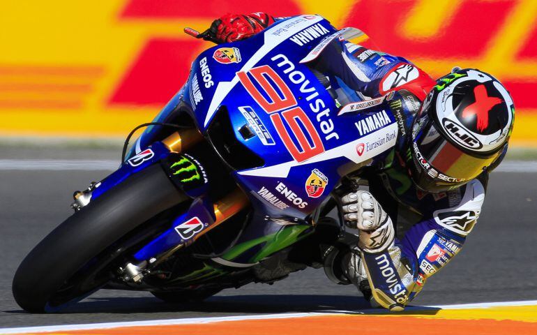 Lorenzo, &#039;pole&#039; en el circuito de Valencia 