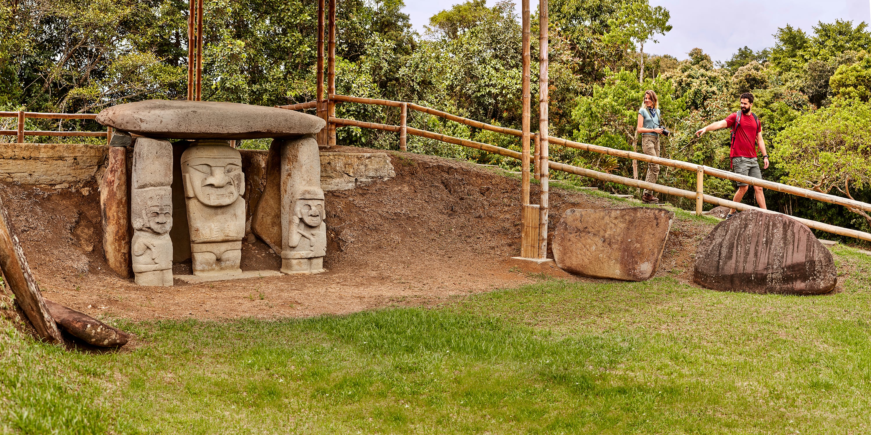 San Agustín es una localidad de la cordillera de los Andes, en el oeste de Colombia.