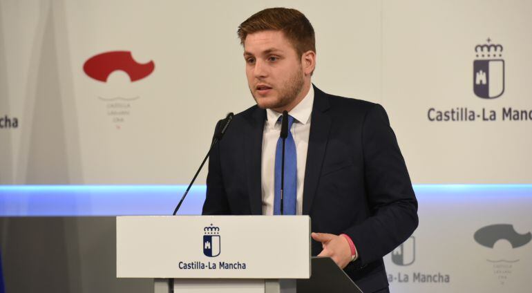 Nacho Hernando, portavoz del Gobierno regional durante la rueda de prensa del Consejo de Gobierno