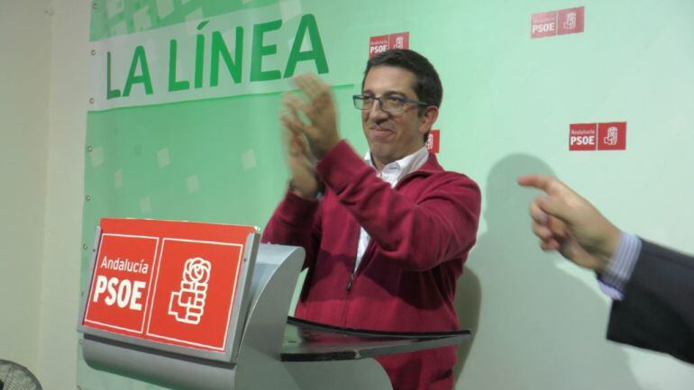 Juan Chacón, secretario general del PSOE de La Línea.